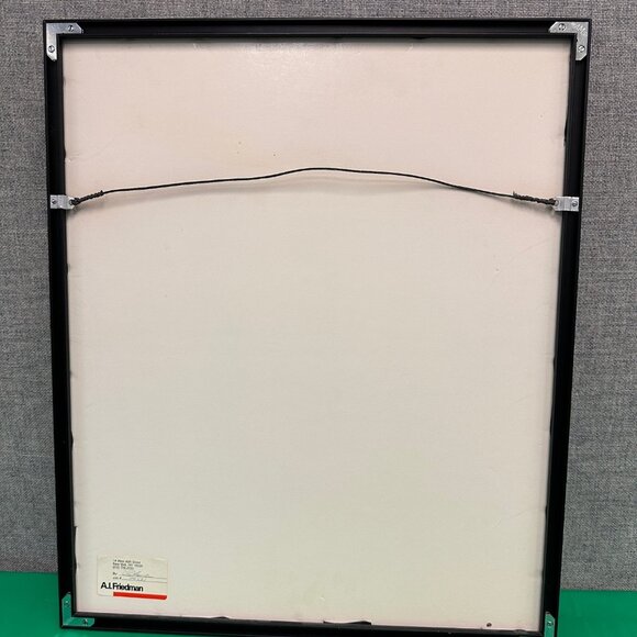 Framed Vintage Poster “The Bell System Telephone Story” - Picture 3 of 4